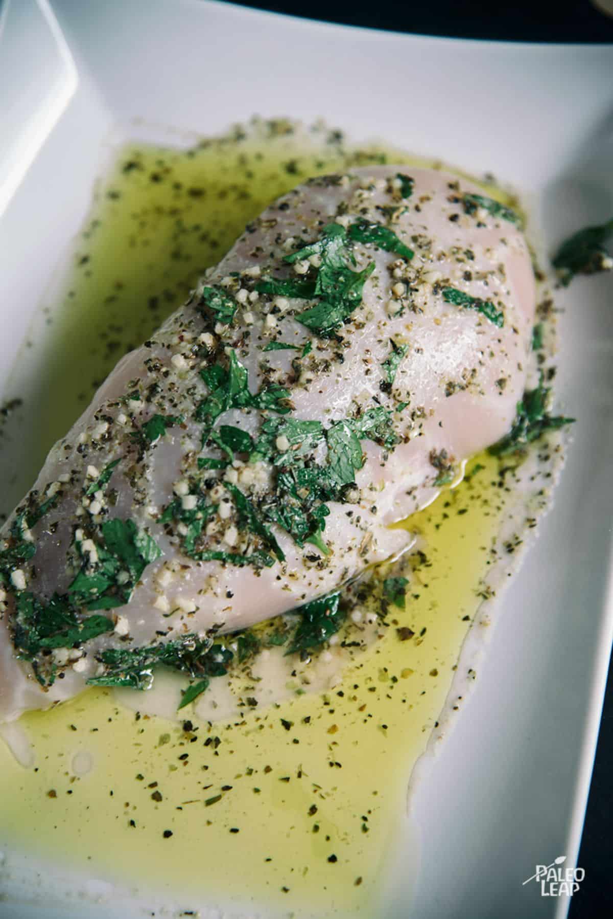 Chicken Salad With Herb Dressing Recipe Preparation